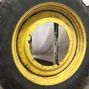 480/80R50 Michelin AgriBib R-1W on John Deere Yellow 12-Hole Stub Disc 65%