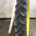 230/95R48 Kleber Super 3 R-1W on John Deere Yellow 8-Hole Stub Disc (groups of 3 bolts) 65%
