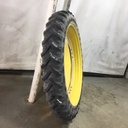 230/95R48 Kleber Super 3 R-1W on John Deere Yellow 8-Hole Stub Disc (groups of 3 bolts) 65%