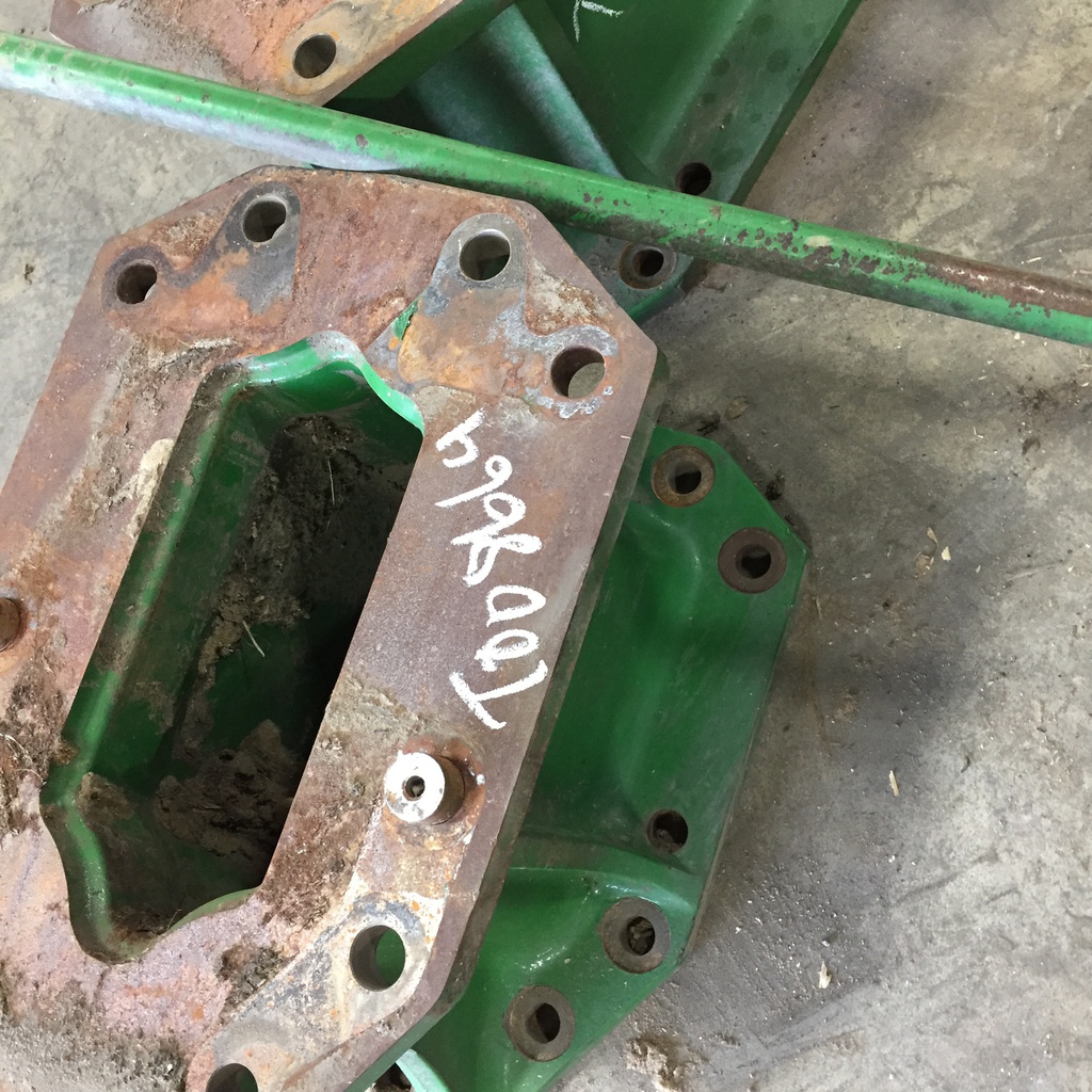 15.75"L Combine Frame Extension, w/Shafts, Hdw & Truss Rod, John Deere Combine 9000 Series[Single Reduction same as Ring and Pinion] ("A" 18/18 Spline Equal Length Shafts), John Deere Green