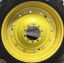 10"W x 42"D Stub Disc Rim with 10-Hole Center, John Deere Yellow