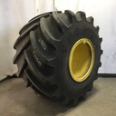 1250/50R32 Mitas SuperFlexion Tire (SFT) R-1W on John Deere Yellow 10-Hole "VA" Wheel Assy 90%