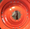 10-Hole Waffle Wheel (Groups of 3 bolts) Center for 38"-54" Rim, Kubota Orange