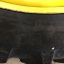270/95R54 BKT Tires Agrimax RT 955 R-1W on John Deere Yellow 12-Hole Stub Disc 60%