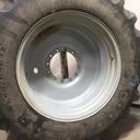 650/65R42 Goodyear Farm DT820 Super Traction R-1W on Agco Corp Gray 12-Hole Formed Plate Sprayer 60%