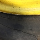 480/70R30 Goodyear Farm DT810 Super Traction R-1W on John Deere Yellow 12-Hole Waffle Wheel (Groups of 2 bolts) 15%