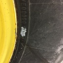 900/60R32 Firestone Radial All Traction 23 R-1 on John Deere Yellow 10-Hole Formed Plate 85%