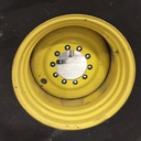 900/60R32 Firestone Radial All Traction 23 R-1 on John Deere Yellow 10-Hole Formed Plate 85%