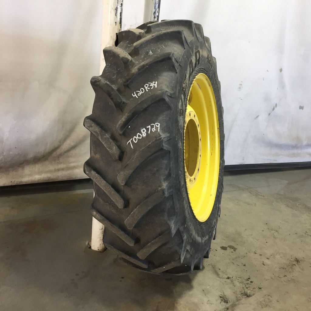 420/85R34 Goodyear Farm DT806 Optitrac R-1W 147 B 65%