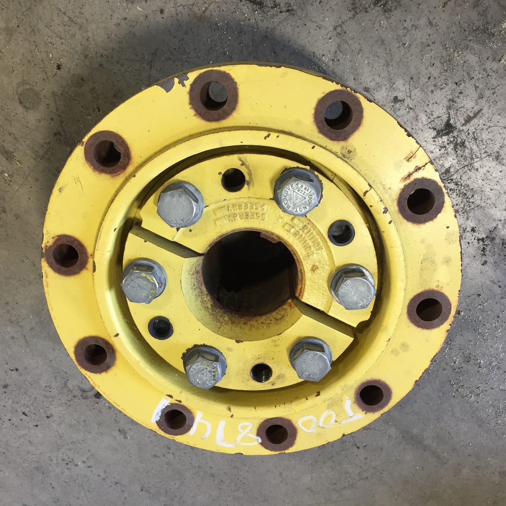 10-Hole Wedg-Lok OE Style, 3.625" (92.075mm) axle, John Deere Yellow