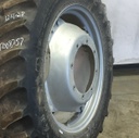 12"W x 28"D, Case IH Silver Mist 8-Hole Rim with Clamp/Loop Style (groups of 2 bolts)