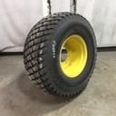 44/18.00-20 Titan Farm Multi Trac C/S NHS  HF-1 on John Deere Yellow 8-Hole Formed Plate 95%