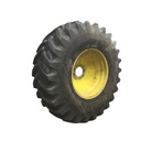 18.4/R26 Goodyear Farm Dyna Torque Radial II R-1 on John Deere Yellow 8-Hole Formed Plate 95%