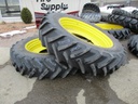 480/80R50 Mitas AC85 Radial R-1W on John Deere Yellow 12-Hole Stub Disc 99%