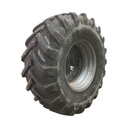 480/80R26 Michelin XMCL R-4 on Case IH Silver Mist 10-Hole Formed Plate 75%