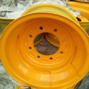 8"W x 15"D, Cat Yellow 8-Hole Stamped Plate