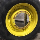 480/70R34 Firestone Radial 9000 R-1W on John Deere Yellow 12-Hole Waffle Wheel (Groups of 3 bolts) 70%