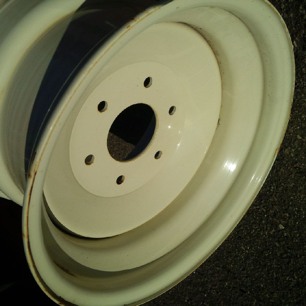 10"W x 15"D, Cream 6-Hole Formed Plate