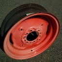 5.5"W x 18"D, Kubota Orange 6-Hole Stamped Plate