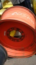 20"W x 30"D, Kubota Orange 10-Hole Formed Plate