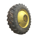 480/80R38 Goodyear Farm UltraTorque Radial R-1 on John Deere Yellow 10-Hole Dolly Dual 75%
