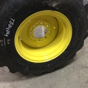 43/16.00-20 Galaxy Marathoner R-4 on John Deere Yellow 8-Hole Formed Plate 99%