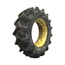 480/70R34 Goodyear Farm Special Sure Grip Radial TD8 R-2 on John Deere Yellow 8-Hole Rim with Clamp/U-Clamp (groups of 2 bolts) 80%