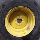 23.1/-26 Titan Farm Torc Trac R-3 on John Deere Yellow 8-Hole Formed Plate 99%