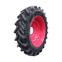 320/85R32 Cultor RD-01 R-1W on Kubota Orange 8-Hole Stub Disc (groups of 2 bolts) 95%