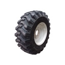 43/16.00-20 Titan Farm Trac Loader SS NHS  R-4 on White 6-Hole Implement 99%