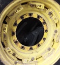 12-Hole Rim with Clamp/U-Clamp Center for 30" Rim, John Deere Yellow