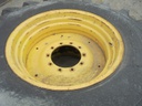 27"W x 32"D, John Deere Yellow 10-Hole Formed Plate