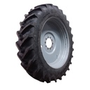 480/80R50 Goodyear Farm DT800 Super Traction R-1W on Agco Corp Gray 10-Hole Formed Plate W/Weight Holes 85%