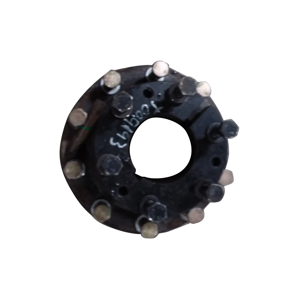 10-Hole Wedg-Lok OE Style, 5" (127mm) axle, Black