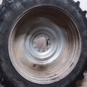 480/80R50 Michelin AgriBib R-1W on Case IH Silver Mist 10-Hole Formed Plate W/Weight Holes 70%