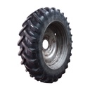 480/80R50 Michelin AgriBib R-1W on Case IH Silver Mist 10-Hole Formed Plate W/Weight Holes 70%