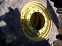 12"W x 28"D, John Deere Yellow 8-Hole Rim with Clamp/Loop Style
