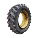 600/65R38 Michelin Multibib(XM108) R-1W on John Deere Yellow 12-Hole Stub Disc