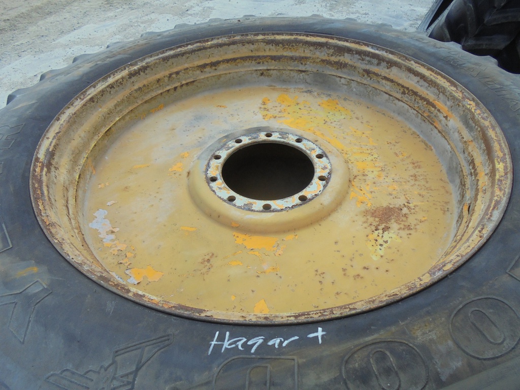 13"W x 46"D, New Holland Yellow 10-Hole Formed Plate