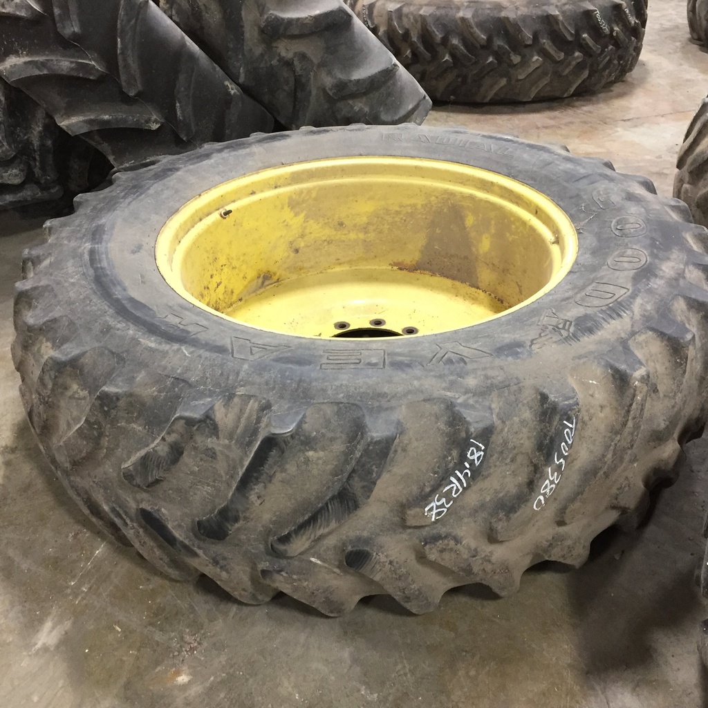 480/80R38 Goodyear Farm Dyna Torque Radial R-1 141 A8 45%