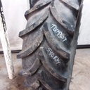540/65R34 Vredestein Taxion + R-1W on John Deere Yellow 12-Hole Waffle Wheel (Groups of 3 bolts) 45%