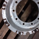 10-Hole Stub Disc Center for 28"-30" Rim, Case IH Silver Mist