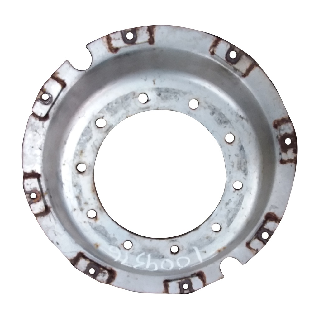 10-Hole Stub Disc Center for 28"-30" Rim, Case IH Silver Mist