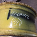 15"W x 34"D, John Deere Yellow 12-Hole Stub Disc