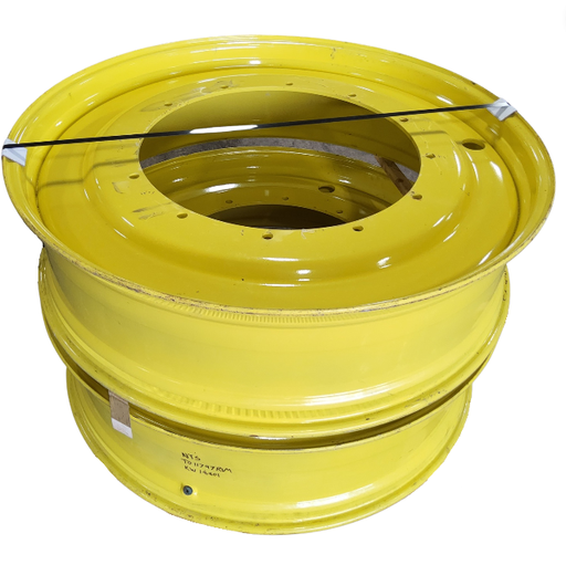 [T011797RIM-(280)] 13"W x 50"D, John Deere Yellow 12-Hole Stub Disc Sprayer