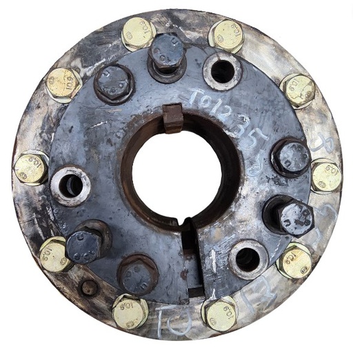 [T012358] 10-Hole Wedg-Lok OE Style, 4.53" (115.01mm) axle, Black