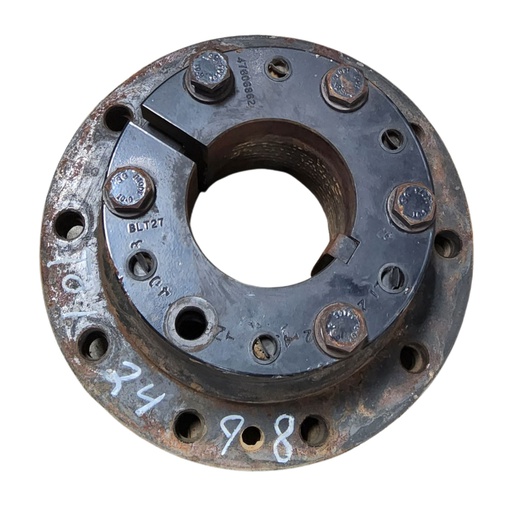 [T012498] 10-Hole Wedg-Lok OE Style, 4.53" (115.01mm) axle, Black