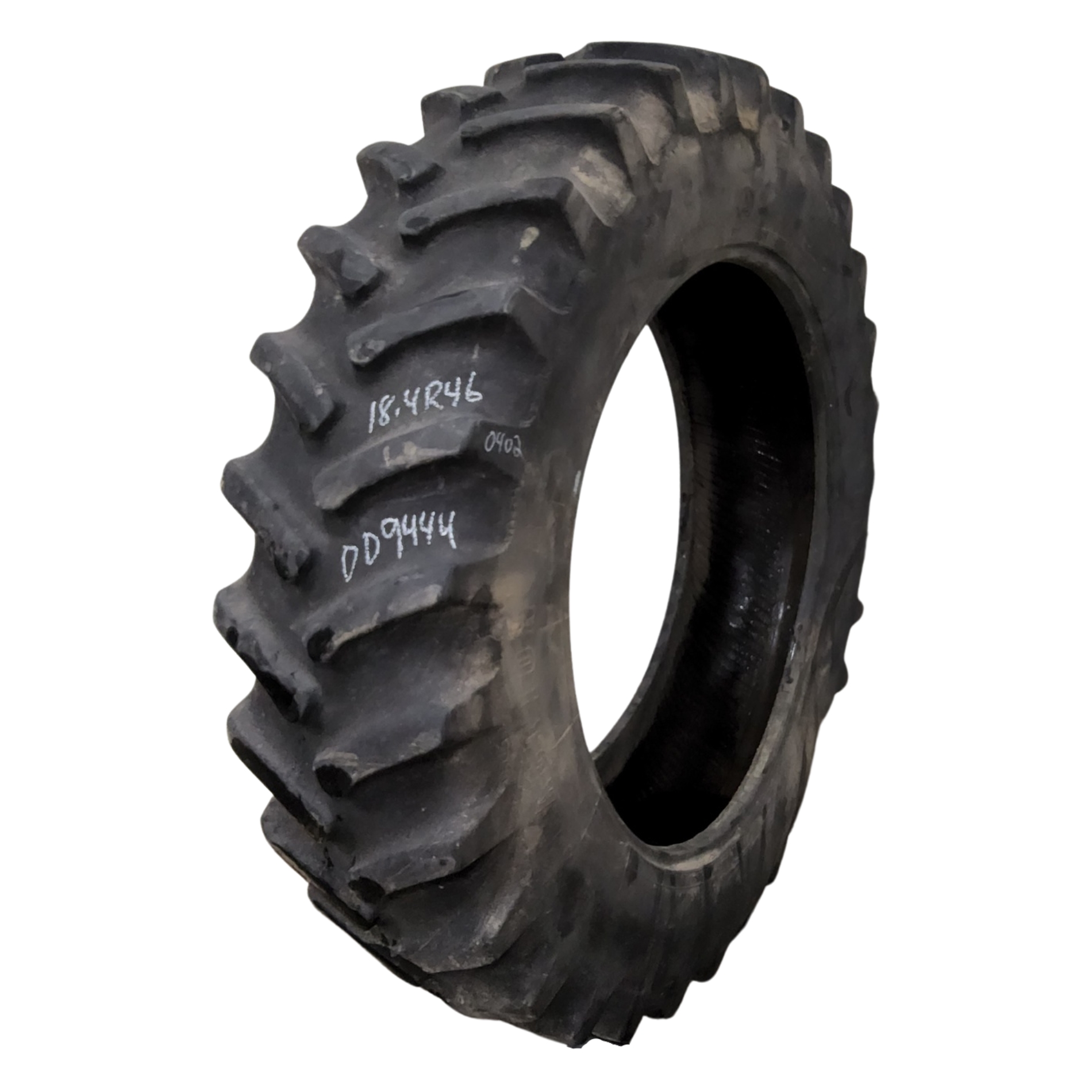 【中古】テクノ　Firestone Nr.410 USED 18.4R46 Firestone Radial All Traction 23 R-1 F (12 Ply