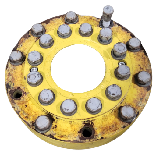 [T012610] 10-Hole Wedg-Lok OE Style, 4.72" (120.02mm) axle, John Deere Yellow
