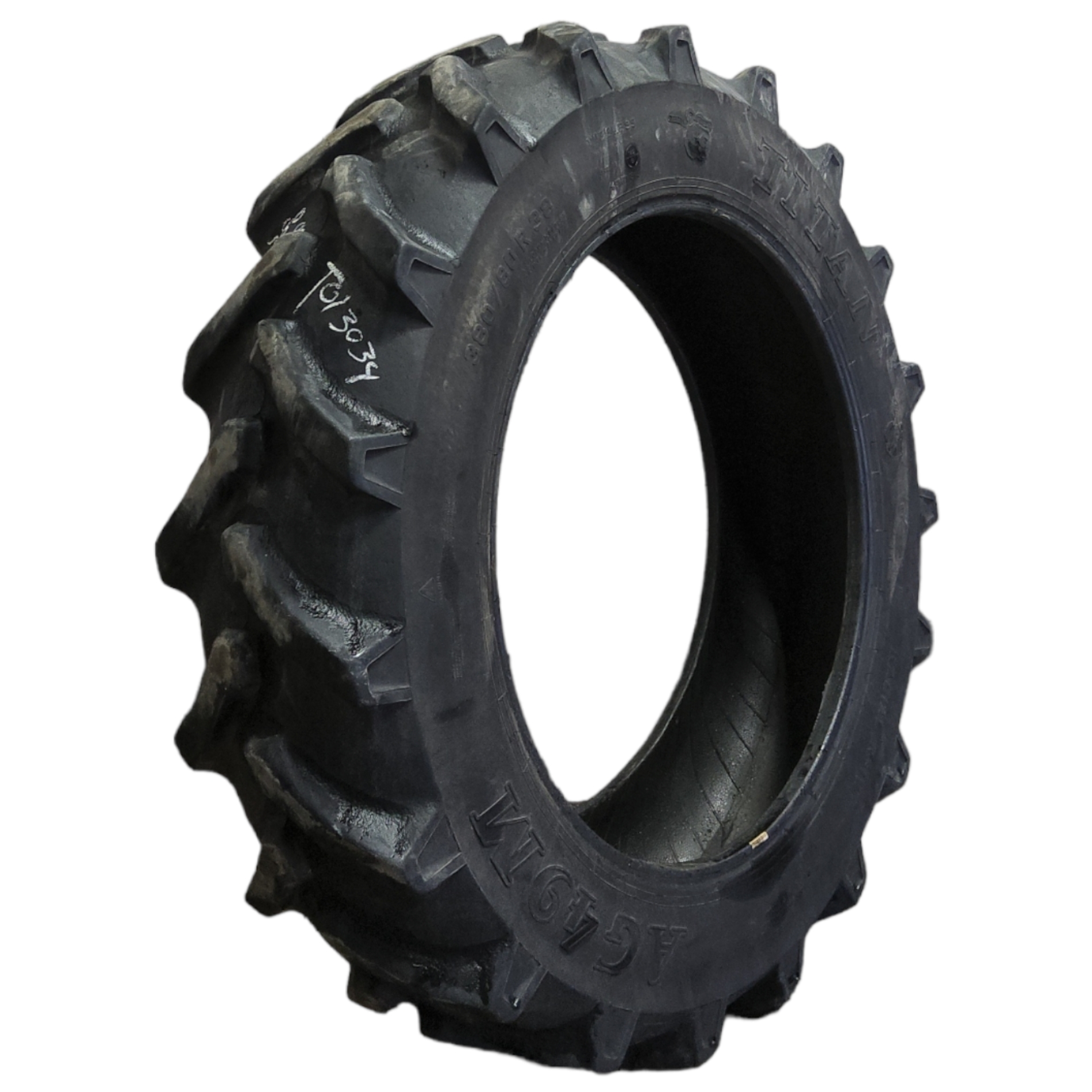 USED 380/80R38 Titan Farm AG49M Radial R-1W 142B 55% for Sale